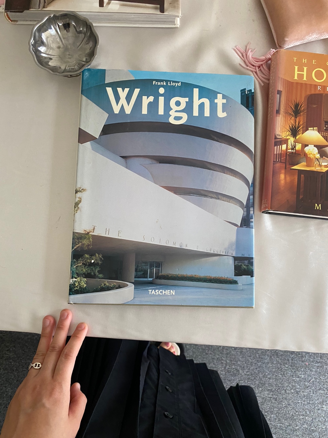 91`S  Vintage Frank Lloyd Wright by Bruce Brooks Pfeiffer and Peter Gossel, Taschen Book, Architecture Book