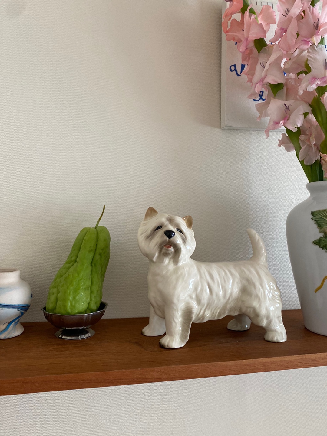 60`S Vintage Westie West Highland terrier Dog Figurine